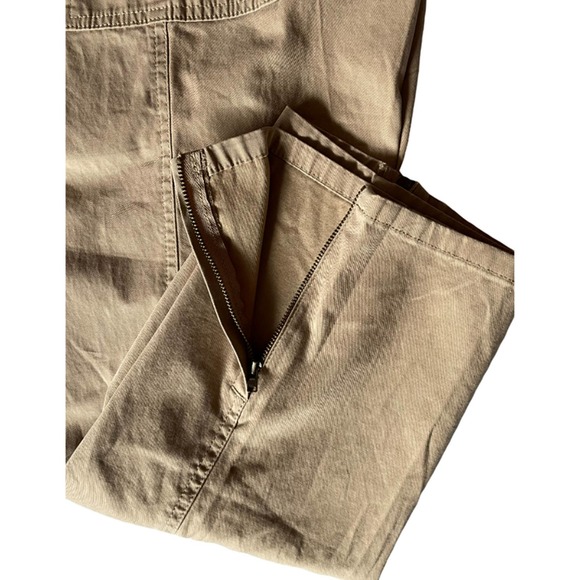 L. L. Bean Classic Fit Cargo Utility Khaki Pants Size 16 - Picture 4 of 11